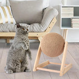 Maxbell Cat Scratcher Toy Exercise Rotatable Ball Rest Kitty Cat Scratching Ball Toy Ball 16cm 16x18x22cm