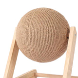Maxbell Cat Scratcher Toy Exercise Rotatable Ball Rest Kitty Cat Scratching Ball Toy Ball 16cm 16x18x22cm
