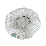 Maxbell Cat Tunnels Bed Collapsible with Hanging Ball Ferrets Kitten Tunnel Tube Toy Light Green