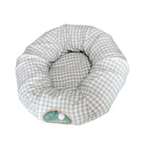Maxbell Cat Tunnels Bed Collapsible with Hanging Ball Ferrets Kitten Tunnel Tube Toy Light Green