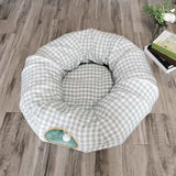 Maxbell Cat Tunnels Bed Collapsible with Hanging Ball Ferrets Kitten Tunnel Tube Toy Light Green