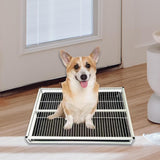 Maxbell Dog Potty Toilet Easy to Litter Box for Kitty Small Animals Rabbit White