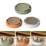 Maxbell Cat Scratchers Cardboard Scratching Lounge Bed Ball Track Toy Scratching Pad Green