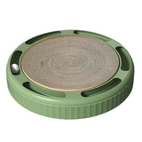 Maxbell Cat Scratchers Cardboard Scratching Lounge Bed Ball Track Toy Scratching Pad Green
