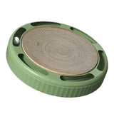 Maxbell Cat Scratchers Cardboard Scratching Lounge Bed Ball Track Toy Scratching Pad Green
