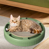 Maxbell Cat Scratchers Cardboard Scratching Lounge Bed Ball Track Toy Scratching Pad Green