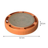 Maxbell Cat Scratchers Cardboard Scratching Lounge Bed Ball Track Toy Scratching Pad Orange