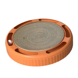 Maxbell Cat Scratchers Cardboard Scratching Lounge Bed Ball Track Toy Scratching Pad Orange
