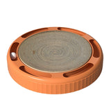 Maxbell Cat Scratchers Cardboard Scratching Lounge Bed Ball Track Toy Scratching Pad Orange