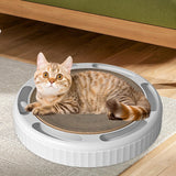 Maxbell Cat Scratchers Cardboard Scratching Lounge Bed Ball Track Toy Scratching Pad White