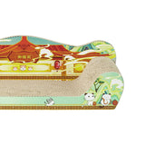 Maxbell Cat Scratcher Cardboard Pet Bed Cat Scratch Bed for Indoor Cats Kittens Rest 51cmx27cmx15cm