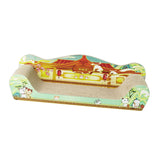 Maxbell Cat Scratcher Cardboard Pet Bed Cat Scratch Bed for Indoor Cats Kittens Rest 51cmx27cmx15cm