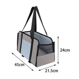 Maxbell Seat for Dogs and Cats Summer Removable Pet Carrier Bed Car Armrest Dog Seat
