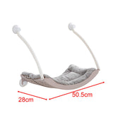 Maxbell Cat Hammock Window Seat Pet Bed Basking Space Saving Sturdy Cat Sleeping Bed