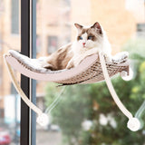 Maxbell Cat Hammock Window Seat Pet Bed Basking Space Saving Sturdy Cat Sleeping Bed