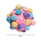 Maxbell Dog Sniff Ball Increase IQ Portable Puppy Playing Soft Dog Slow Feed Ball Style A