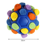 Maxbell Dog Sniff Ball Increase IQ Portable Puppy Playing Soft Dog Slow Feed Ball Style B