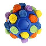 Maxbell Dog Sniff Ball Increase IQ Portable Puppy Playing Soft Dog Slow Feed Ball Style B