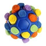 Maxbell Dog Sniff Ball Increase IQ Portable Puppy Playing Soft Dog Slow Feed Ball Style B