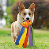 Maxbell Dog Sniff Ball Increase IQ Portable Puppy Playing Soft Dog Slow Feed Ball Style C
