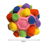 Maxbell Dog Sniff Ball Increase IQ Portable Puppy Playing Soft Dog Slow Feed Ball Style E