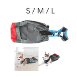 Maxbell Dog Drag Bag for Paralyzed Pets Walking Drag Bag Protect Pet Chest and Limbs S