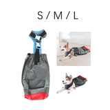 Maxbell Dog Drag Bag for Paralyzed Pets Walking Drag Bag Protect Pet Chest and Limbs S