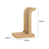 Maxbell Cat Scratcher Protect Your Furniture Cat Scratching Board for Kitten Playing Style A