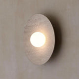 Maxbell Wall Sconces Lighting Wall Lights Fixtures Dining Room Decor Round Wall Lamp White