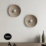 Maxbell Wall Sconces Lighting Wall Lights Fixtures Dining Room Decor Round Wall Lamp Brown
