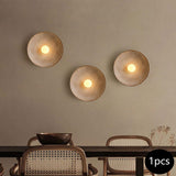Maxbell Wall Sconces Lighting Wall Lights Fixtures Dining Room Decor Round Wall Lamp Brown