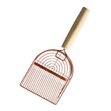 Maxbell Litter Scooper Kitten Reptile Sand Shovel Durable Cat Litter Spoon with Hook Style A