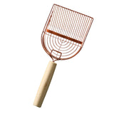 Maxbell Litter Scooper Kitten Reptile Sand Shovel Durable Cat Litter Spoon with Hook Style A