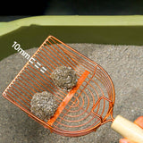 Maxbell Litter Scooper Kitten Reptile Sand Shovel Durable Cat Litter Spoon with Hook Style A