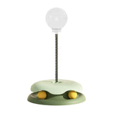 Maxbell Cats Leaking Food Toy with Ball Track Food Dispensing for Puppy Self Playing Green