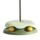 Maxbell Cats Leaking Food Toy with Ball Track Food Dispensing for Puppy Self Playing Green