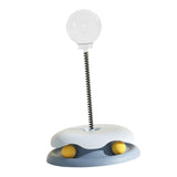 Maxbell Cats Leaking Food Toy with Ball Track Food Dispensing for Puppy Self Playing Blue