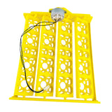 Maxbell Egg Incubator Tray Egg Turner Turning Tray Accessory for Chicken Quail Goose DC12V