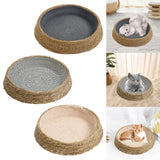 Maxbell Cat Bed Basket Durable Cat House for Cats and Small Dogs Kitten Pet Supplies Gray