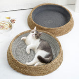 Maxbell Cat Bed Basket Durable Cat House for Cats and Small Dogs Kitten Pet Supplies Gray