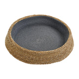 Maxbell Cat Bed Basket Durable Cat House for Cats and Small Dogs Kitten Pet Supplies Gray