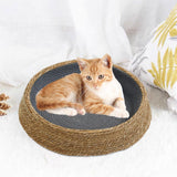 Maxbell Cat Bed Basket Durable Cat House for Cats and Small Dogs Kitten Pet Supplies Gray