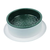 Maxbell Cat Grass Box Cats Snack Tray Cats Grass Planting Box Sprouter Tray Gray Base Green Net