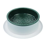 Maxbell Cat Grass Box Cats Snack Tray Cats Grass Planting Box Sprouter Tray Gray Base Green Net