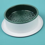 Maxbell Cat Grass Box Cats Snack Tray Cats Grass Planting Box Sprouter Tray Gray Base Green Net