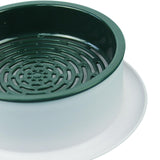Maxbell Cat Grass Box Cats Snack Tray Cats Grass Planting Box Sprouter Tray Gray Base Green Net