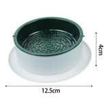 Maxbell Cat Grass Box Cats Snack Tray Cats Grass Planting Box Sprouter Tray Gray Base Green Net