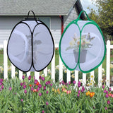 Maxbell Feeding Net Ventilation Foldable Shade Cages for Backyard Outdoor Greenhouse Black