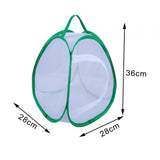 Maxbell Feeding Net Ventilation Foldable Shade Cages for Backyard Outdoor Greenhouse Green