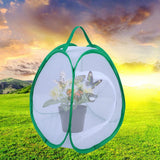 Maxbell Feeding Net Ventilation Foldable Shade Cages for Backyard Outdoor Greenhouse Green